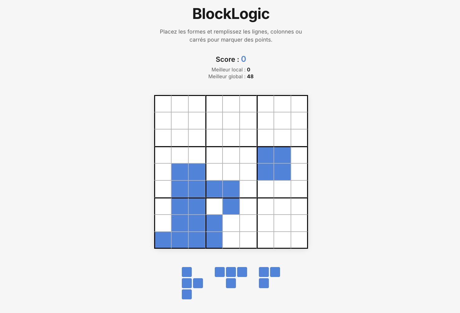 Block Logic Game